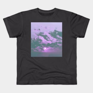 L o F i  a e s t h e t i c sunset Kids T-Shirt